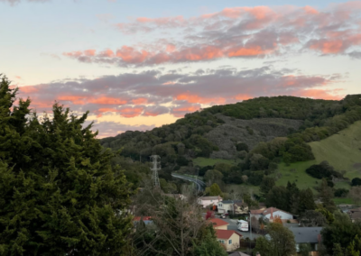 Richmond hills view sunset WCCFSC 20250118