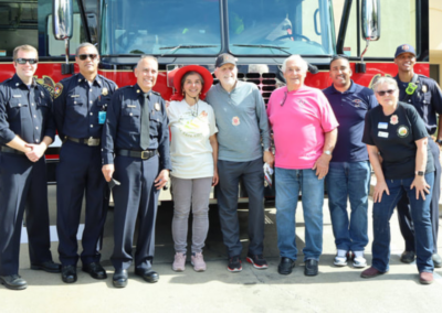 fire station 63 open house Richmond fire and city officials front of fire truck WCCFSC 20250118