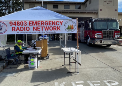 fire station 63 open house booth WCCFSC 20250118