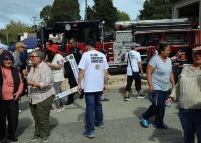 fire station 63 open house crowds gathered front of station WCCFSC 20250118