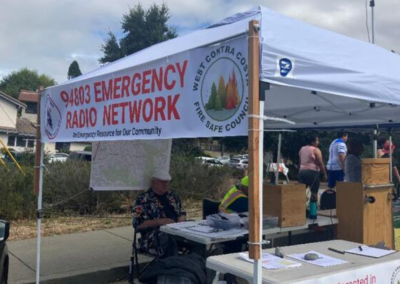 fire station 63 open house emergency radio network booth WCCFSC 20250118