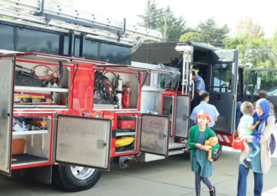 fire station 63 open house fire truck open with tools WCCFSC 20250118