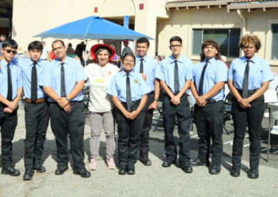 fire station 63 open house junior fire cadets councilmember bana WCCFSC 20250118