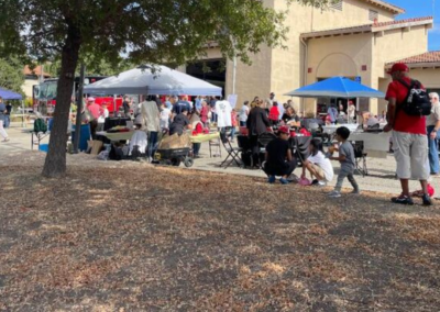 fire station 63 open house wide view crowd shot WCCFSC 20250118