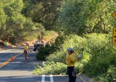 wildfire prevention 3 volunteers one truck 30 mph road WCCFSC 20250118